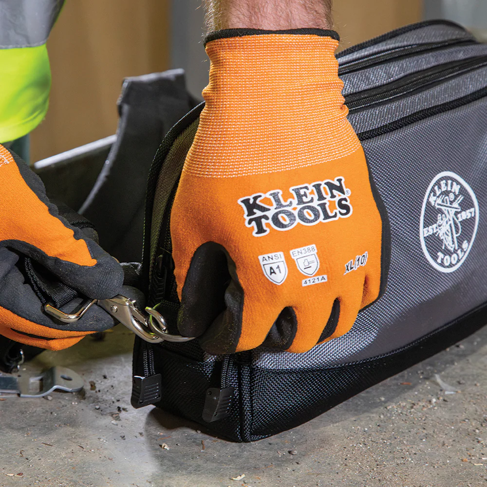 Klein Tools 55583, Double Zipper Bag, 12 x 7-Inch - Image 8