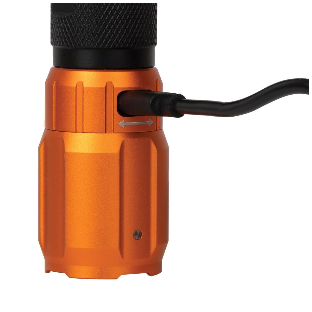 Klein Tools 56413, Rechargeable 2-Color LED Flashlight with Holster - Image 5
