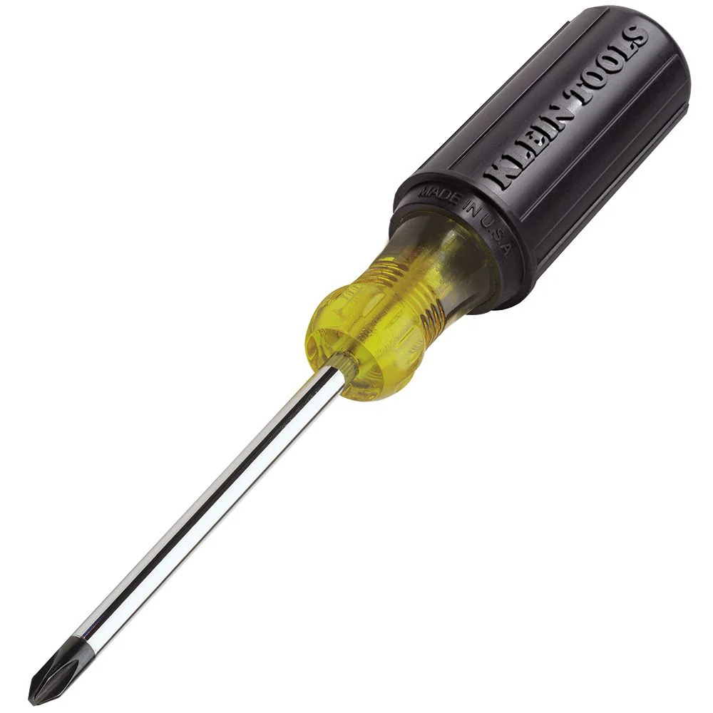Klein Tools 603-4, #2 Phillips Screwdriver 4" Round Shank - Image 5