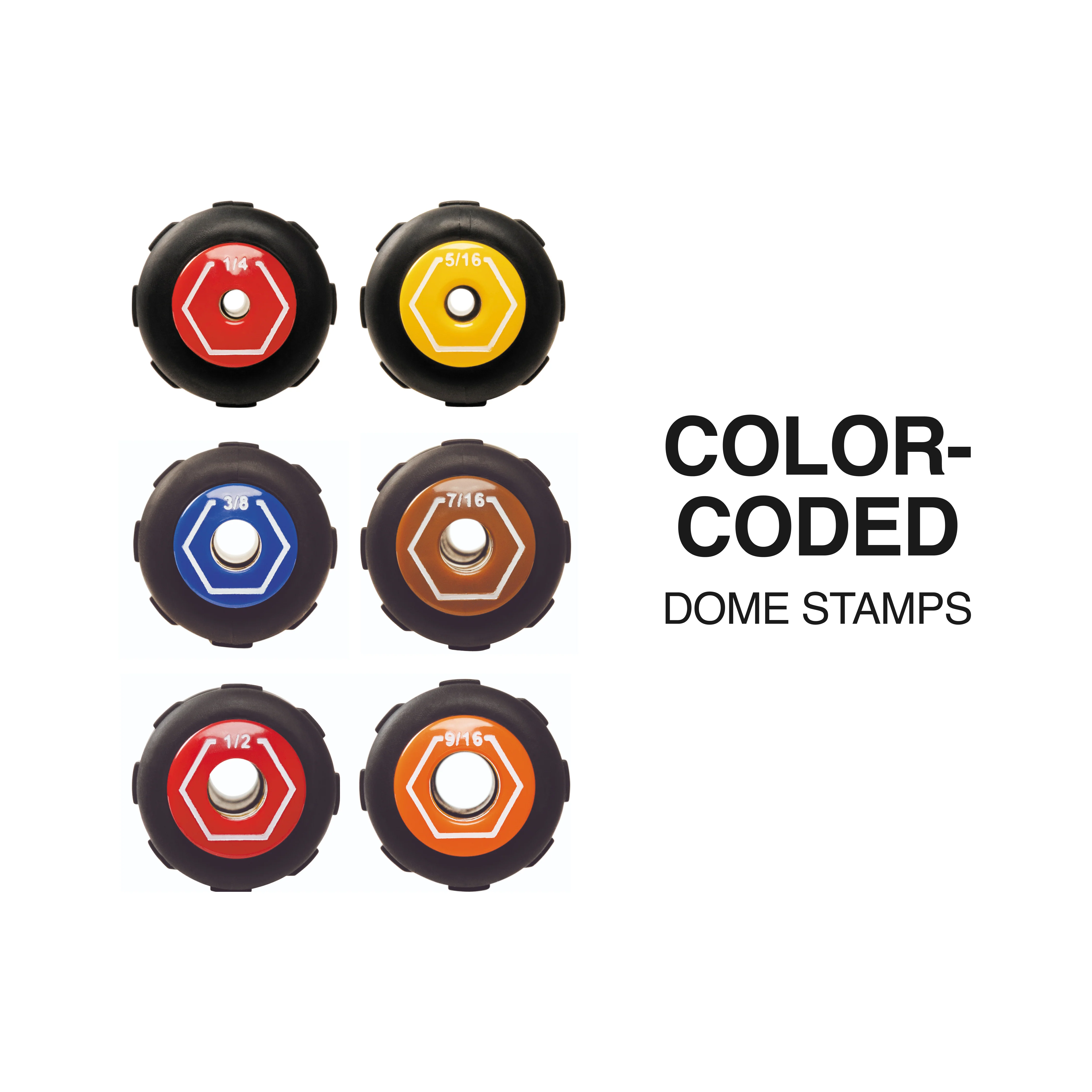 Klein Tools 65456MAG, Color-Coded Magnetic Hollow-Shaft Heavy-Duty Nut Driver Set, 6-Piece - Image 4