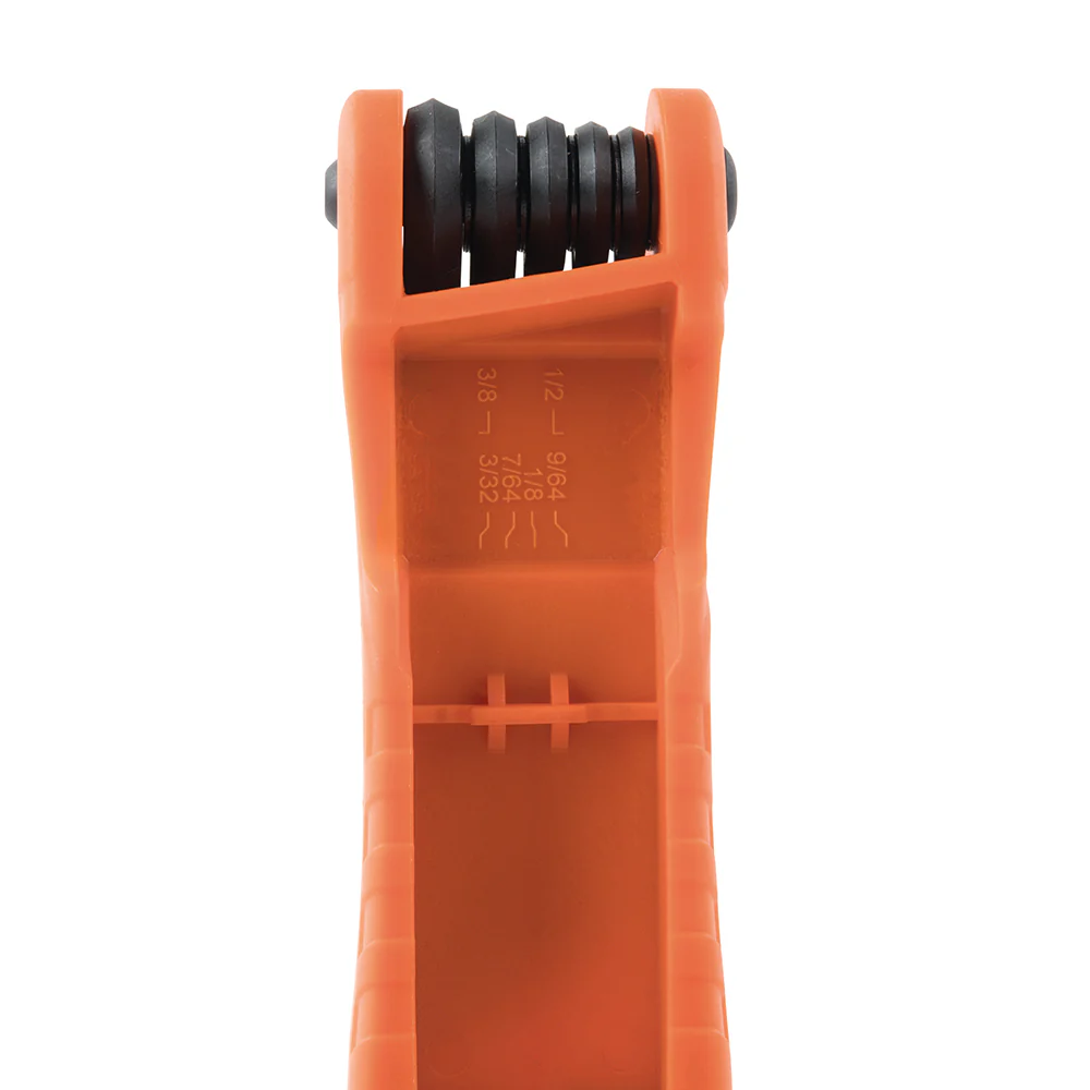Klein Tools 70550, Pro Folding Hex Key Set, 11-Key, SAE Sizes - Image 11