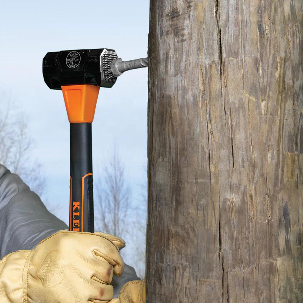 Klein Tools 809-36MF, Lineman's Milled-Face Hammer - Image 4