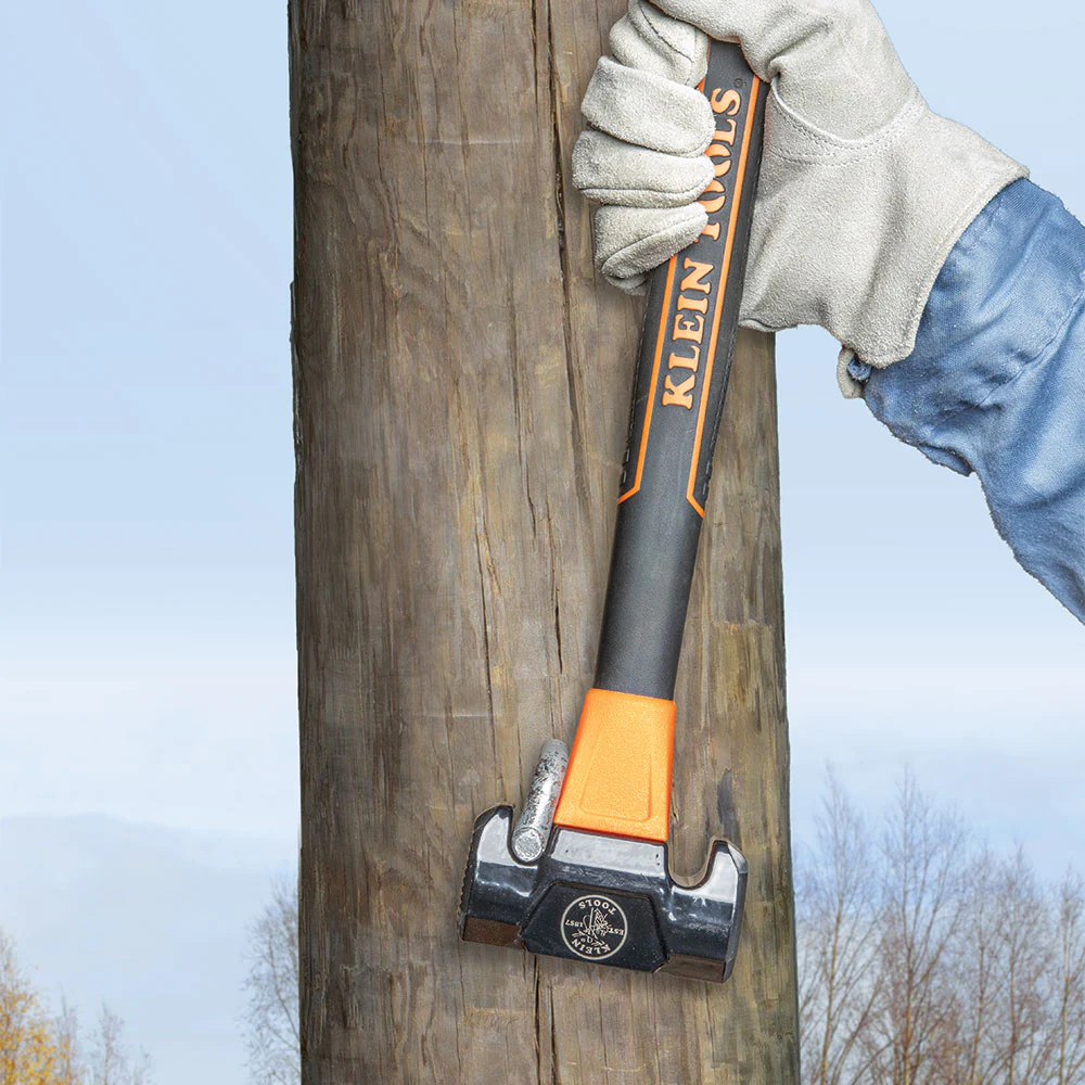 Klein Tools 809-36MF, Lineman's Milled-Face Hammer - Image 6