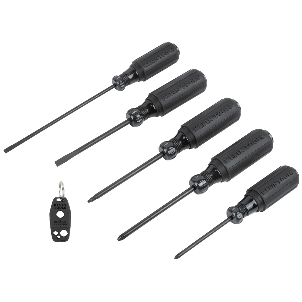 Klein Tools 85446BLK, Blackout Screwdriver Set, 6-Piece - Image 5