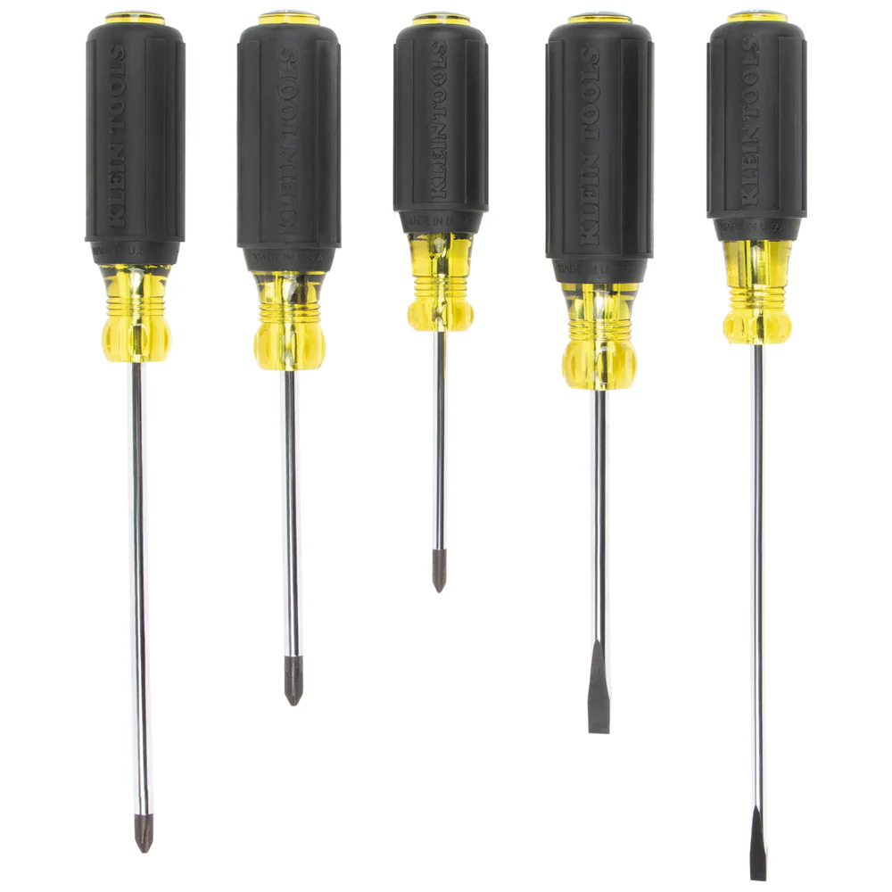 Klein Tools 85805, All-Purpose Screwdriver Set, 5-Piece - Image 5