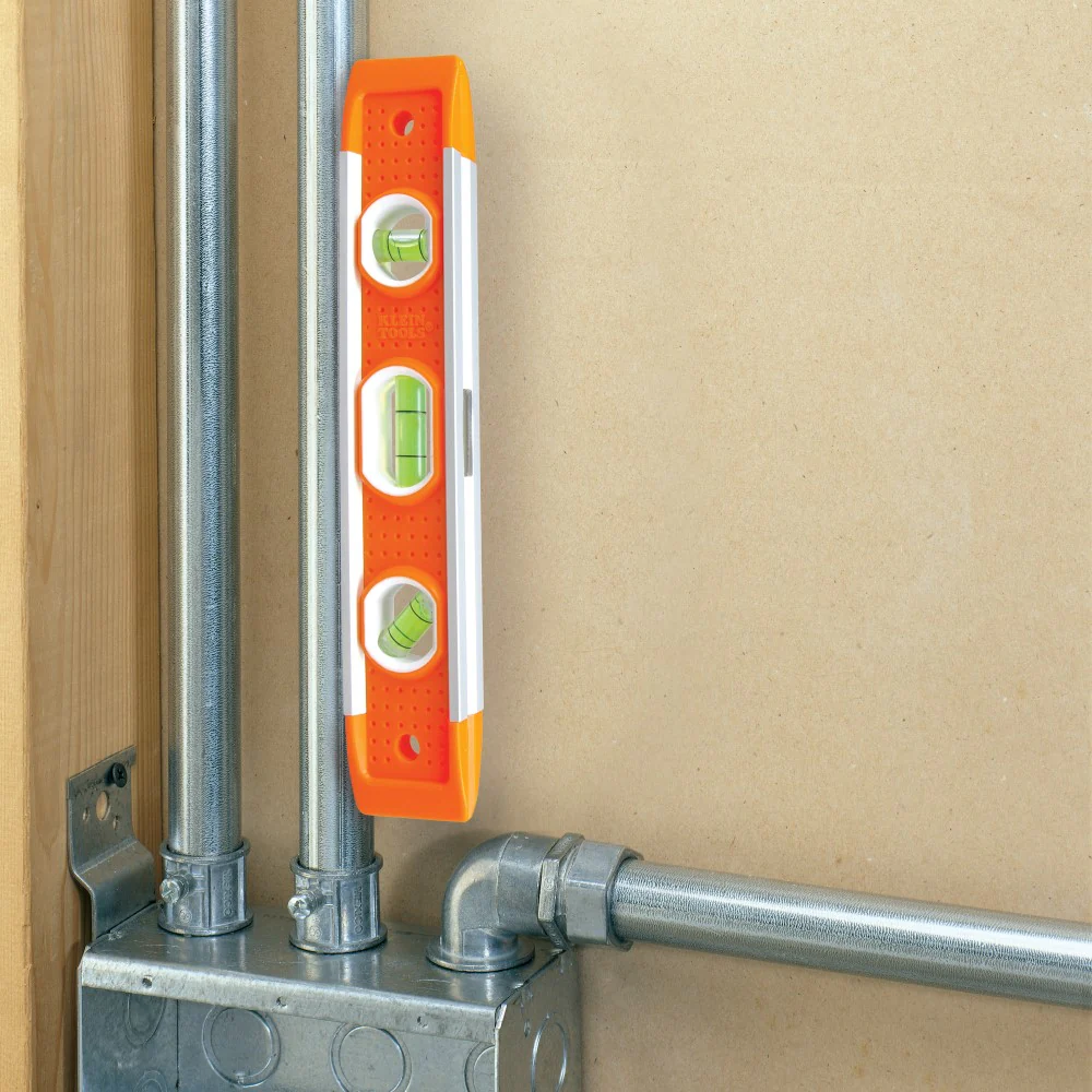 Klein Tools 935, Torpedo Level, 3 Vial, 9-Inch - Image 11