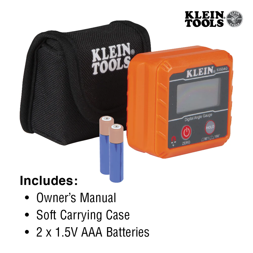 Klein Tools 935DAG, Digital Angle Gauge and Level - Image 3