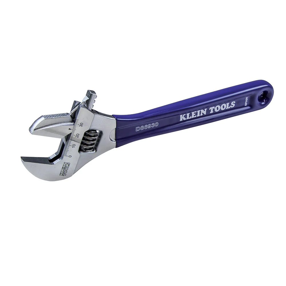 Klein Tools D86930, Reversible Jaw/Adjustable Pipe Wrench, 10-Inch - Image 3
