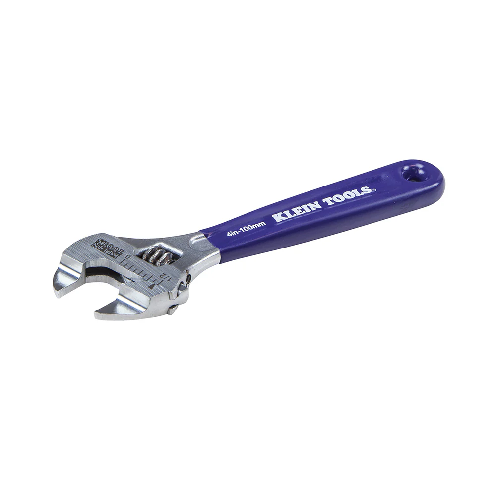 Klein Tools D86932, Slim-Jaw Adjustable Wrench, 4-Inch - Image 3