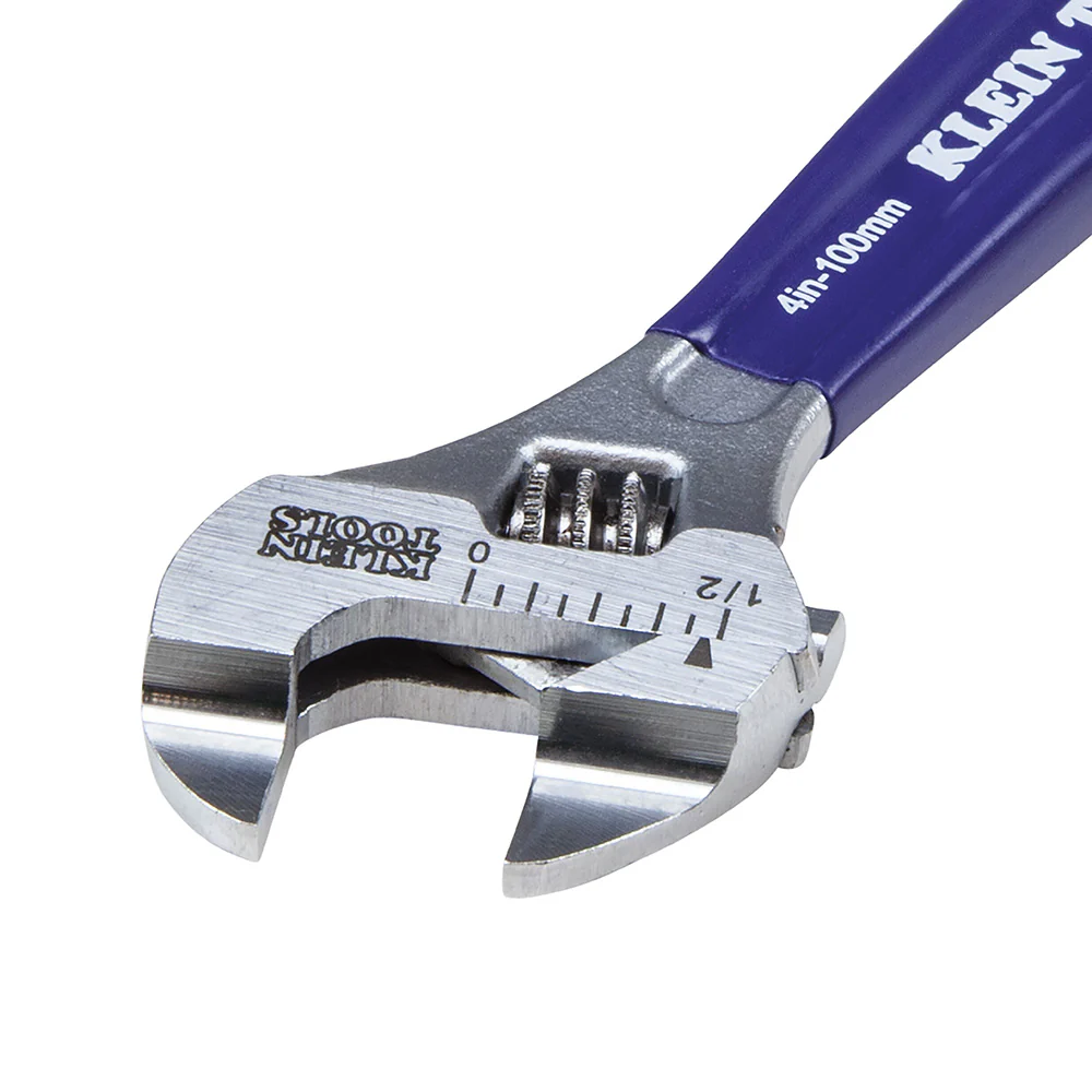 Klein Tools D86932, Slim-Jaw Adjustable Wrench, 4-Inch - Image 5