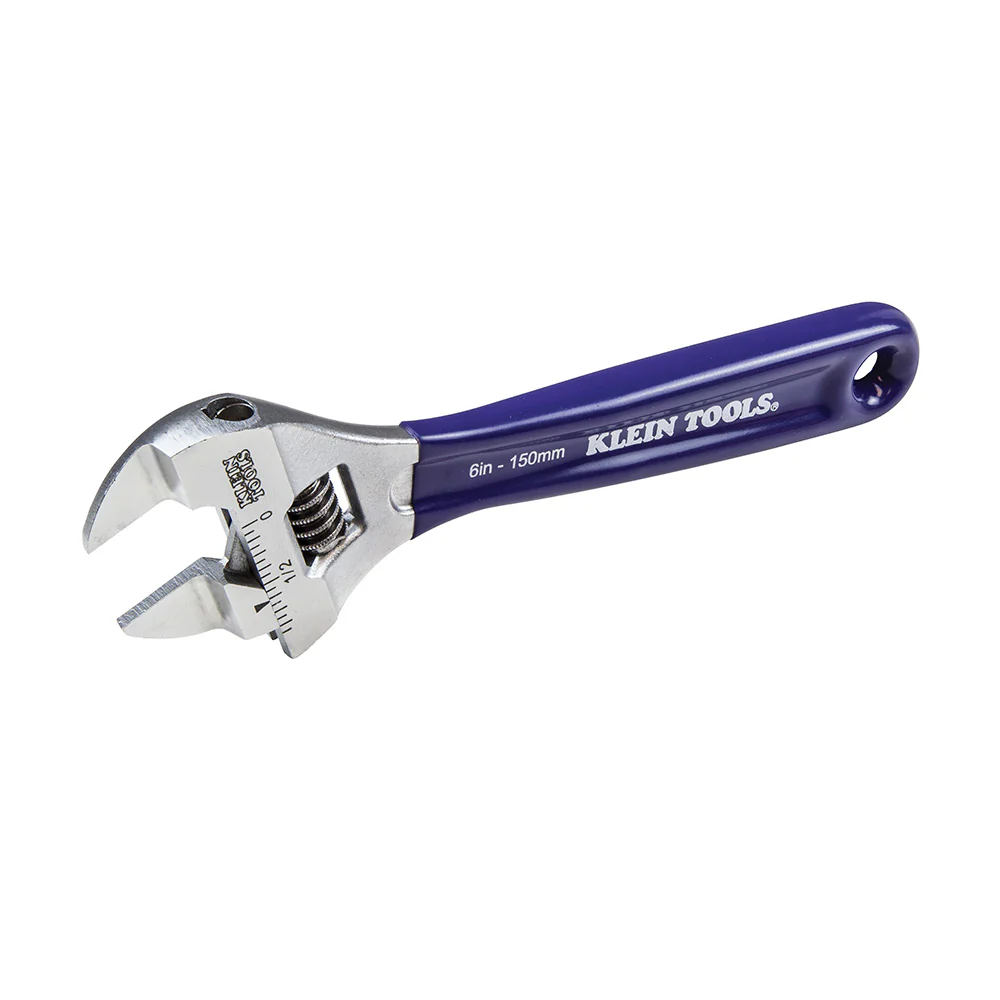 Klein Tools D86934, Slim-Jaw Adjustable Wrench, 6-Inch - Image 5