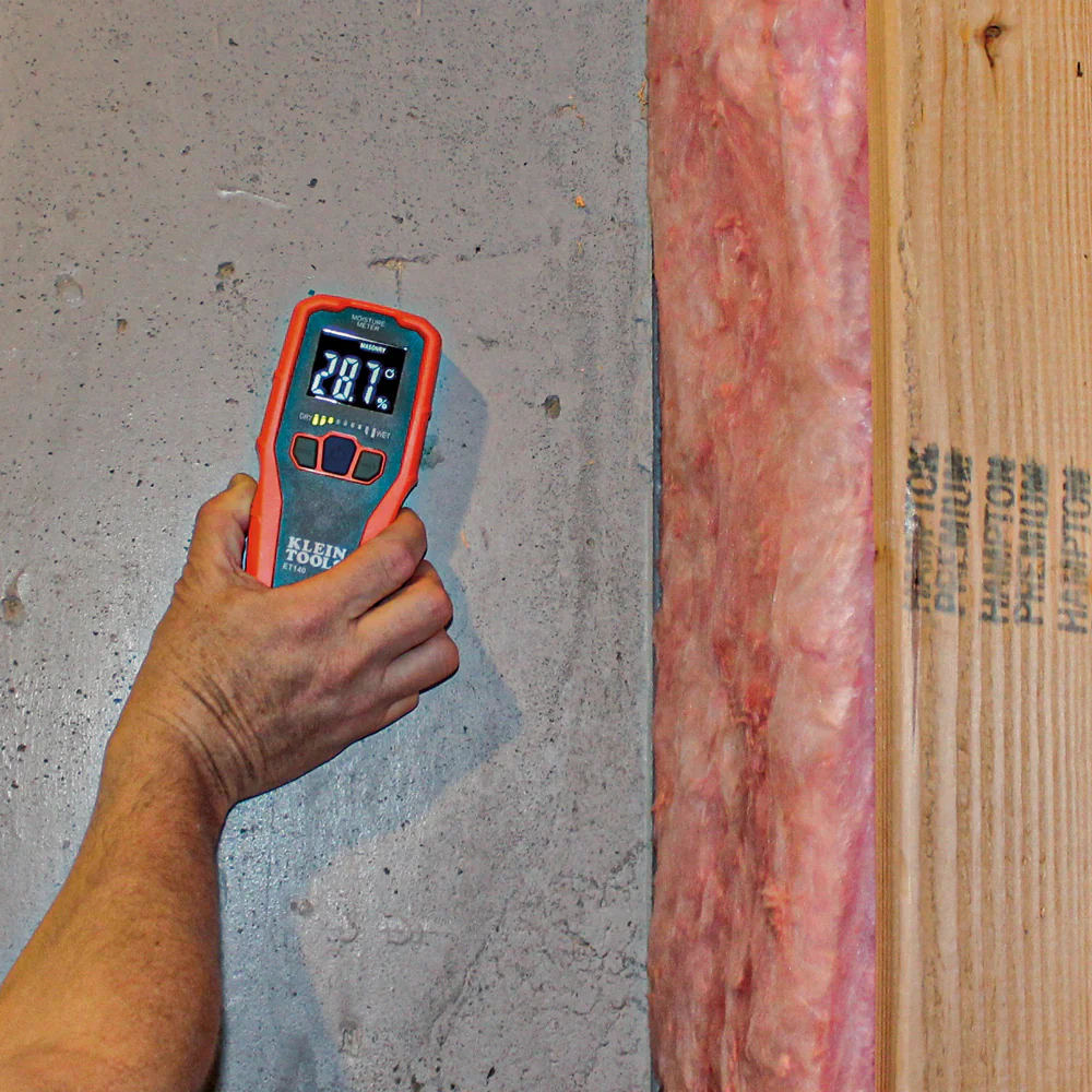 Klein Tools ET140, Pinless Moisture Meter - Image 11