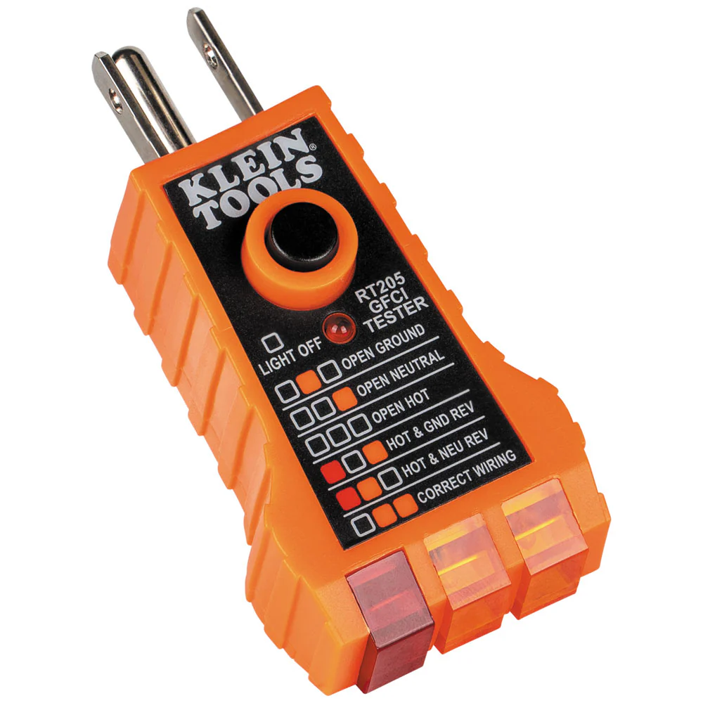 Klein Tools NCVT1PKIT, Non-Contact Voltage and GFCI Receptacle Test Kit - Image 9
