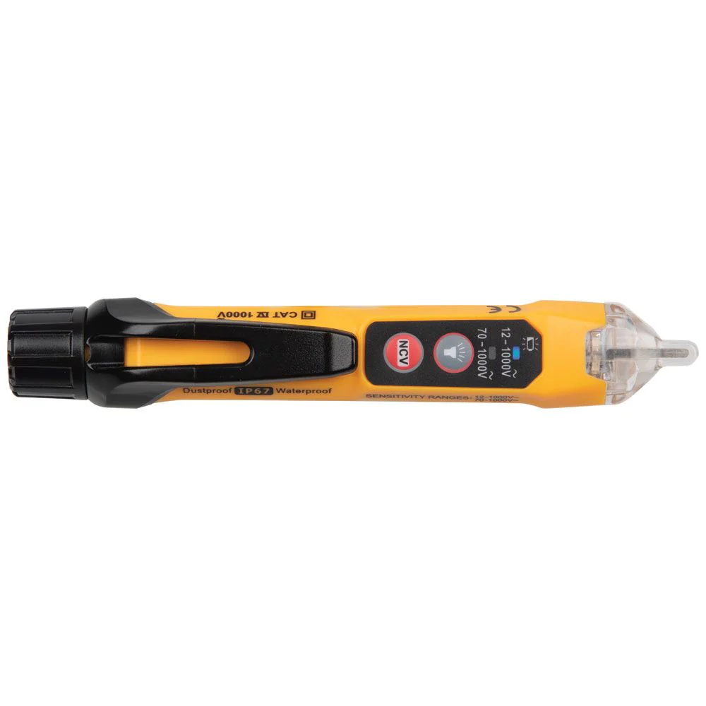 Klein Tools NCVT3P, Dual Range Non-Contact Voltage Tester with Flashlight, 12 - 1000V AC - Image 2