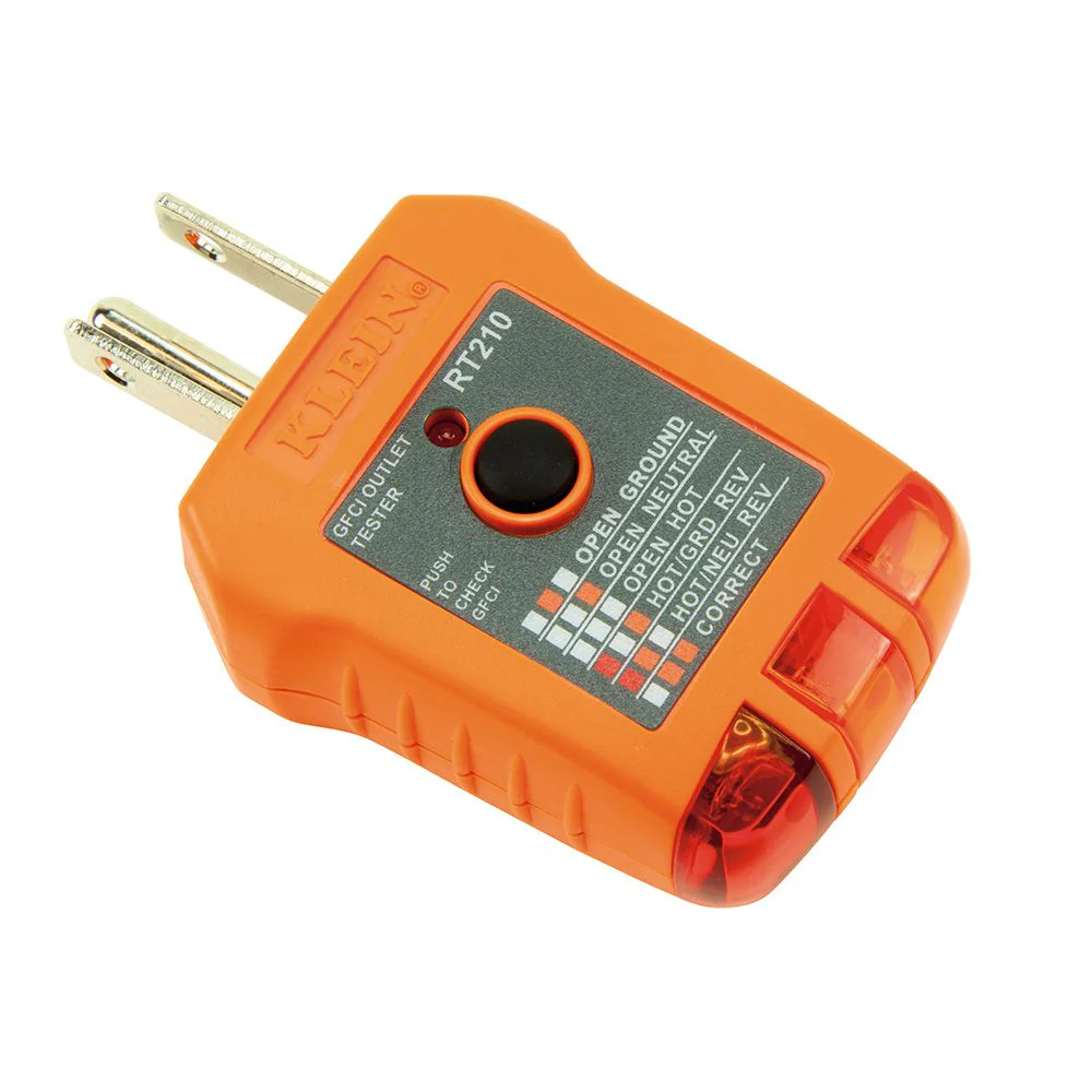 Klein Tools RT210, GFCI Outlet Tester - Image 3