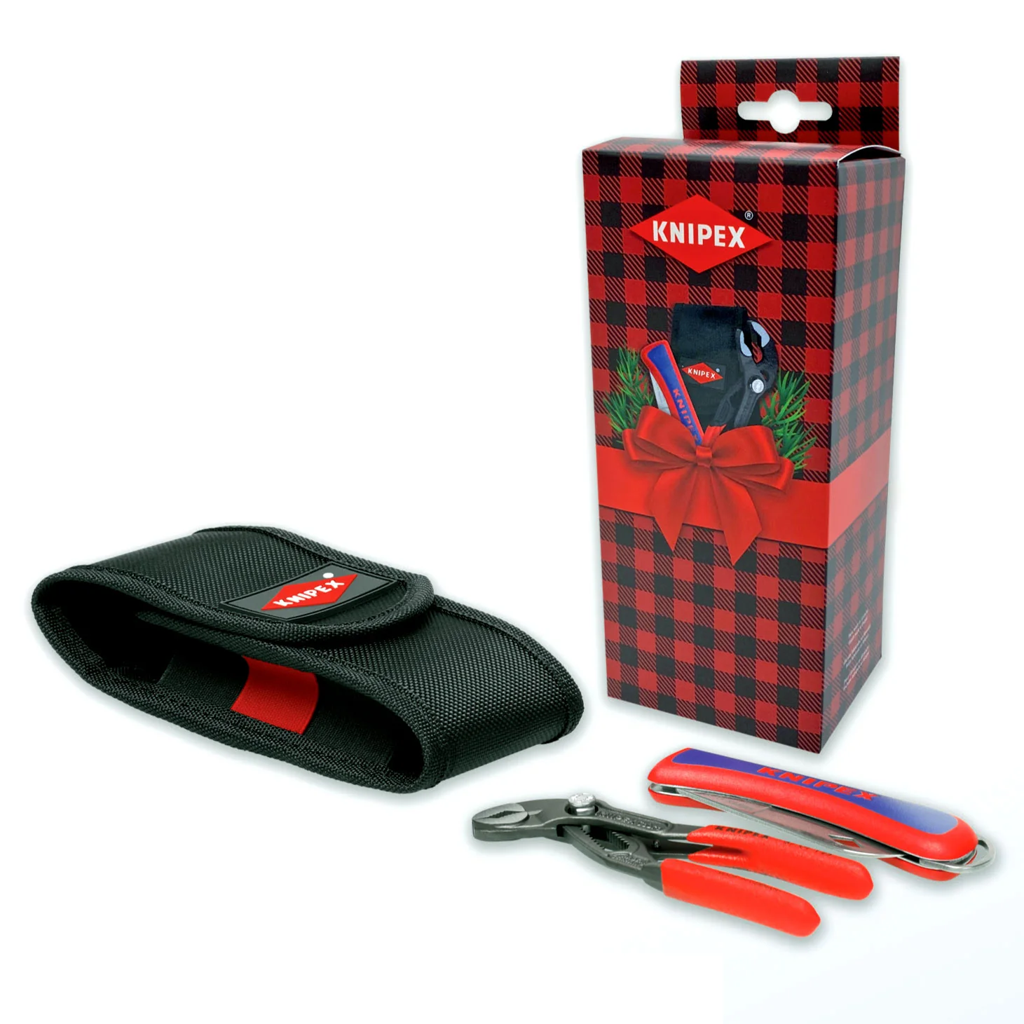 Knipex 00 20 72 S6 US,  3-piece set in Festive Gift Packaging