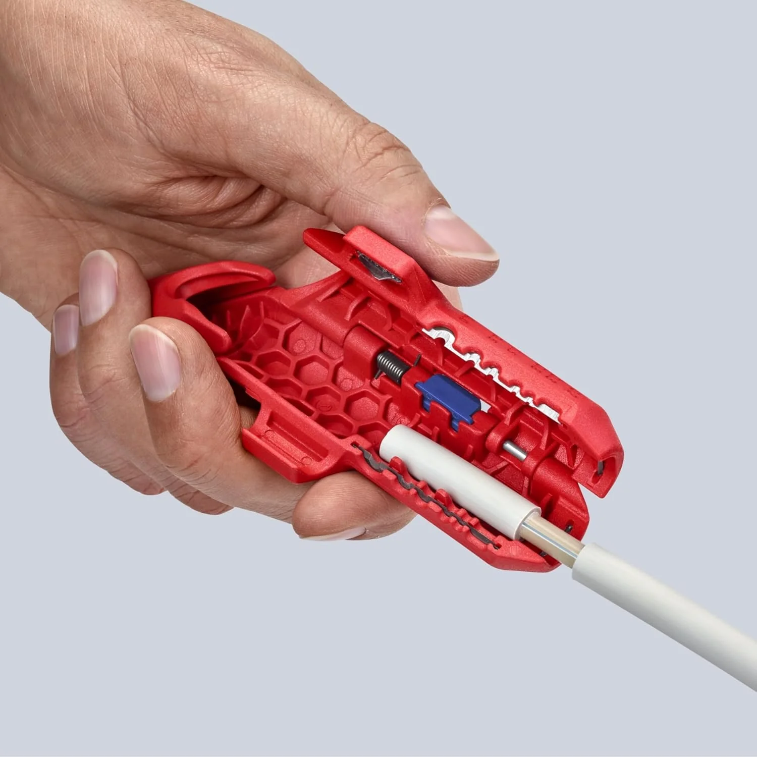 Knipex 16 95 02 SB, ErgoStrip Universal Stripping Tool 135 mm Left Hand - Image 10