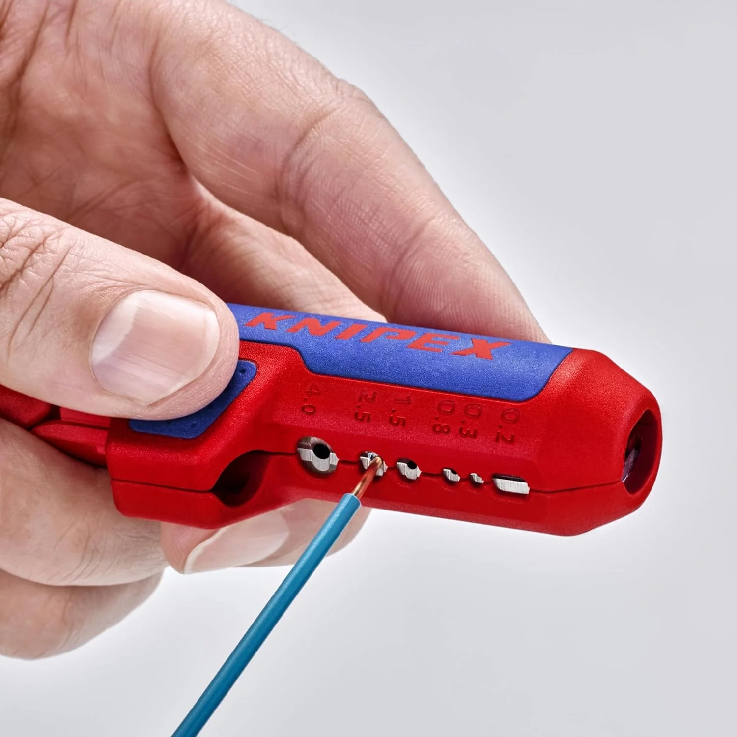 Knipex 16 95 02 SB, ErgoStrip Universal Stripping Tool 135 mm Left Hand - Image 7