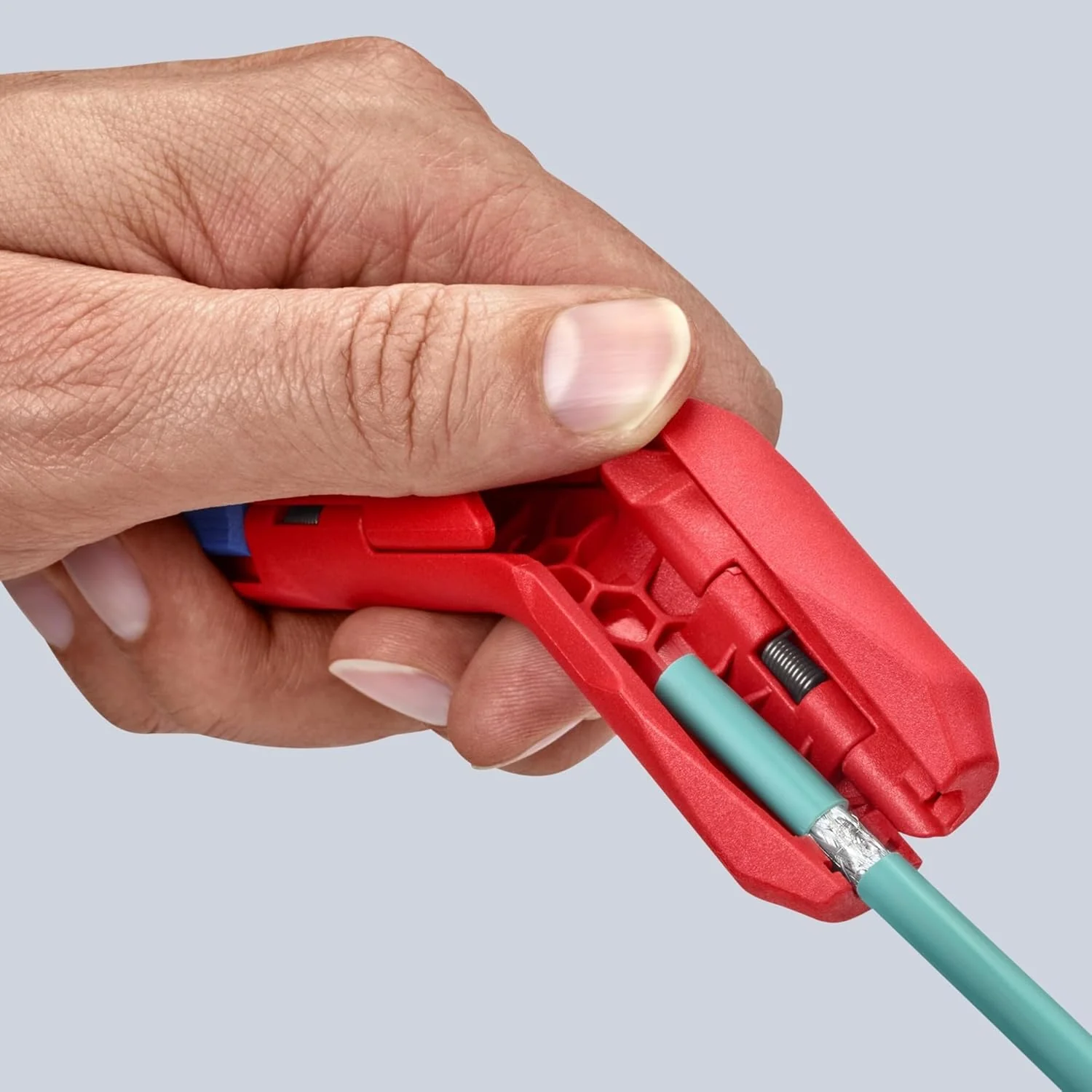 Knipex 16 95 02 SB, ErgoStrip Universal Stripping Tool 135 mm Left Hand - Image 9