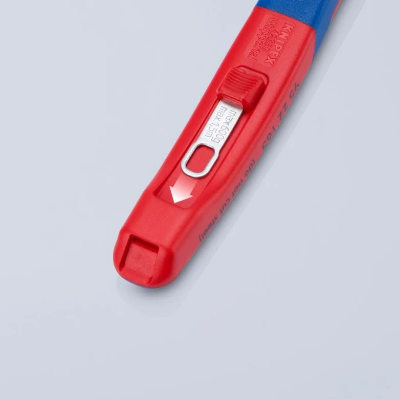 Knipex 74 22 200 SBA, 8 in. High-Leverage 12-Degree Angled Diagonal Side Cutting Pliers - Image 14