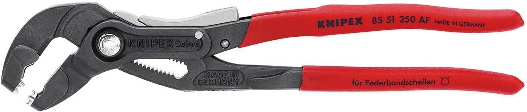 Knipex 85 51 250 AF, Spring Hose Clamp Pliers w/ Lock - Image 7