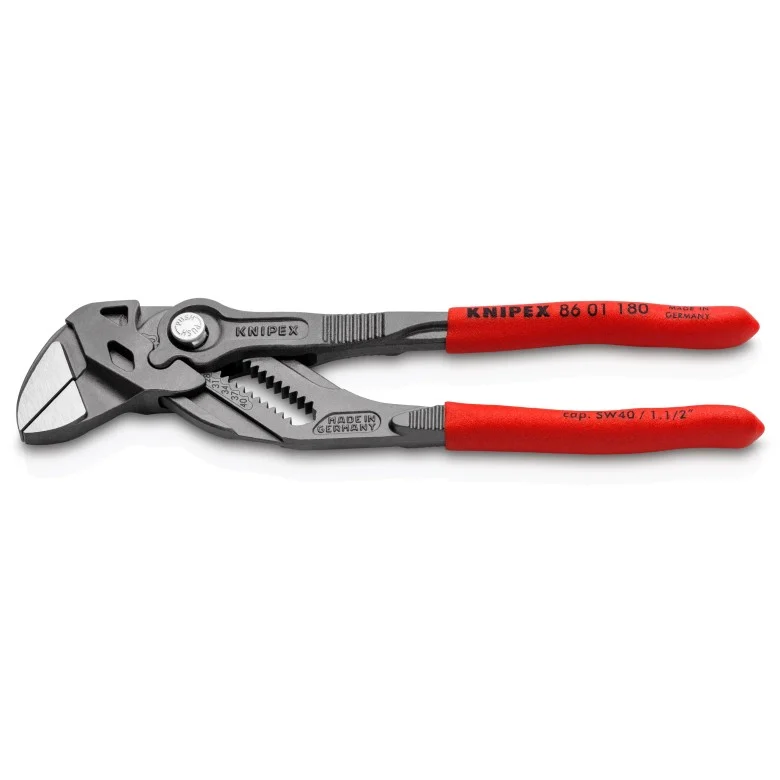 Knipex 86 01 180 SBA, Pliers Wrench 7-1/4" - Image 2