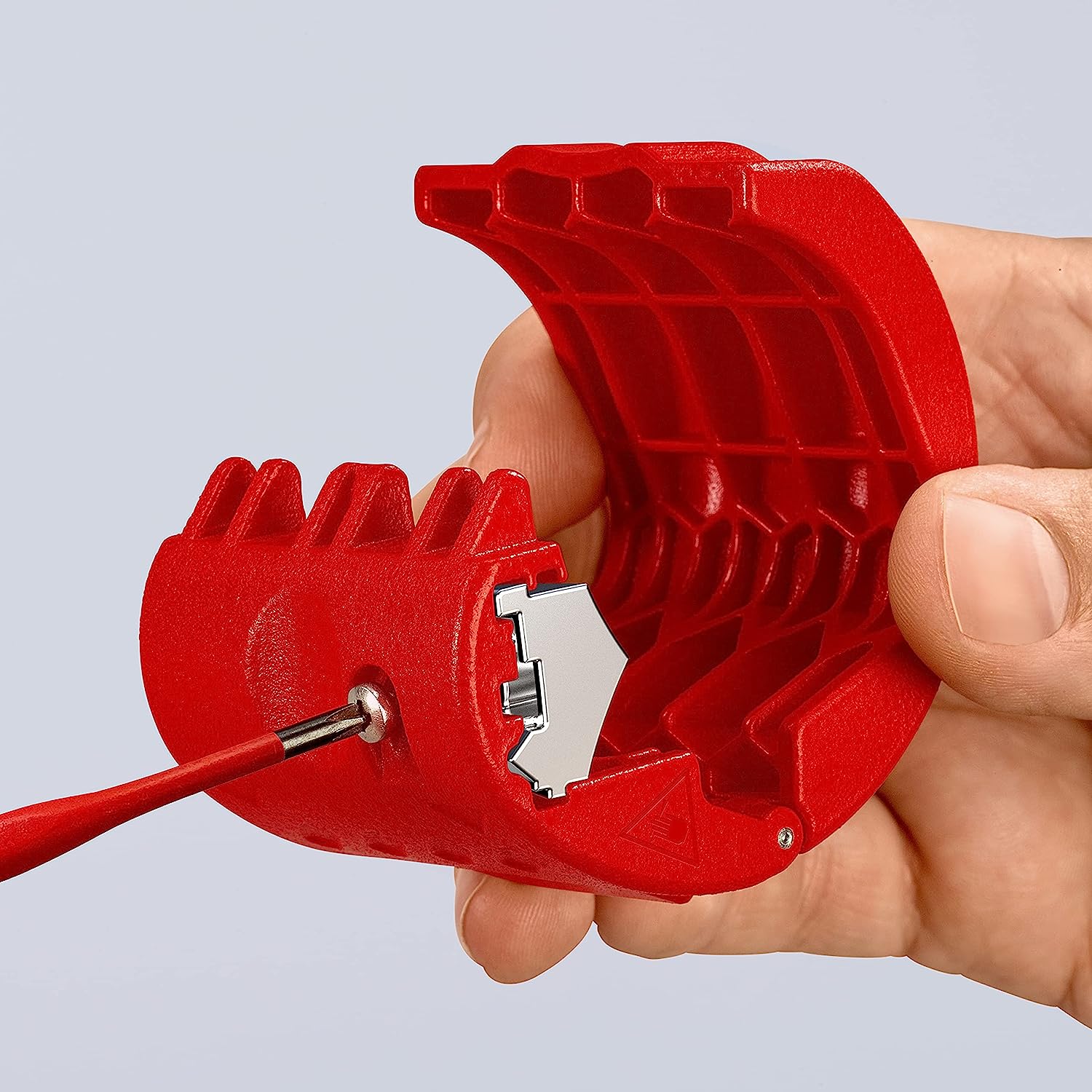 Knipex 90 22 10 BKA,  BiX Cutters for plastic pipes and sealing sleeves - Image 12