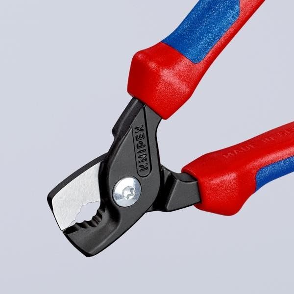 Knipex 95 12 160 SBA, 6 1/4" StepCut Cable Shears - Image 6