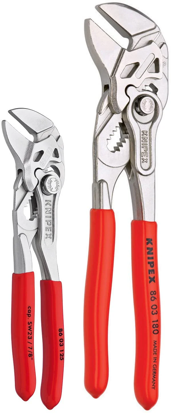 Knipex 9K 00 80 121 US, 2 Pc Mini Pliers Wrench Set