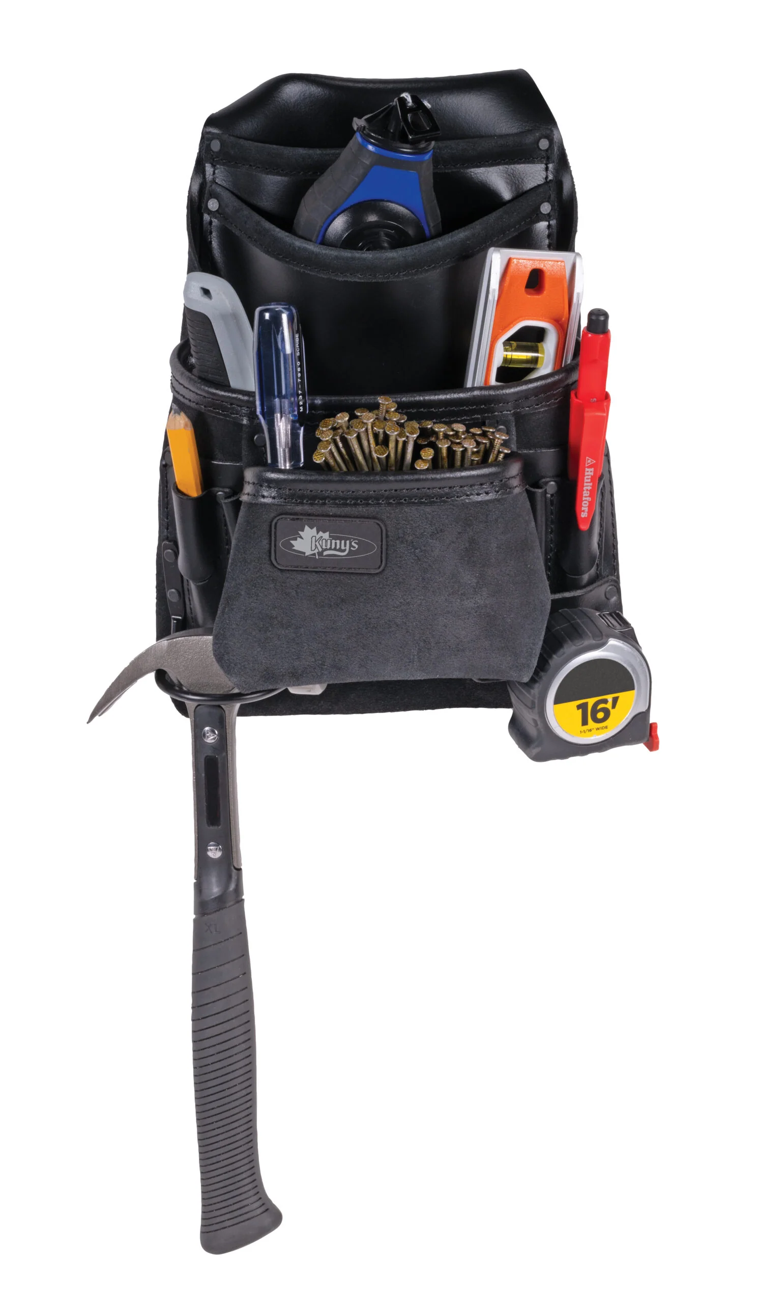 Kunys 55423, Phantom Collection Heavy Duty Leather Nail & Tool Bag