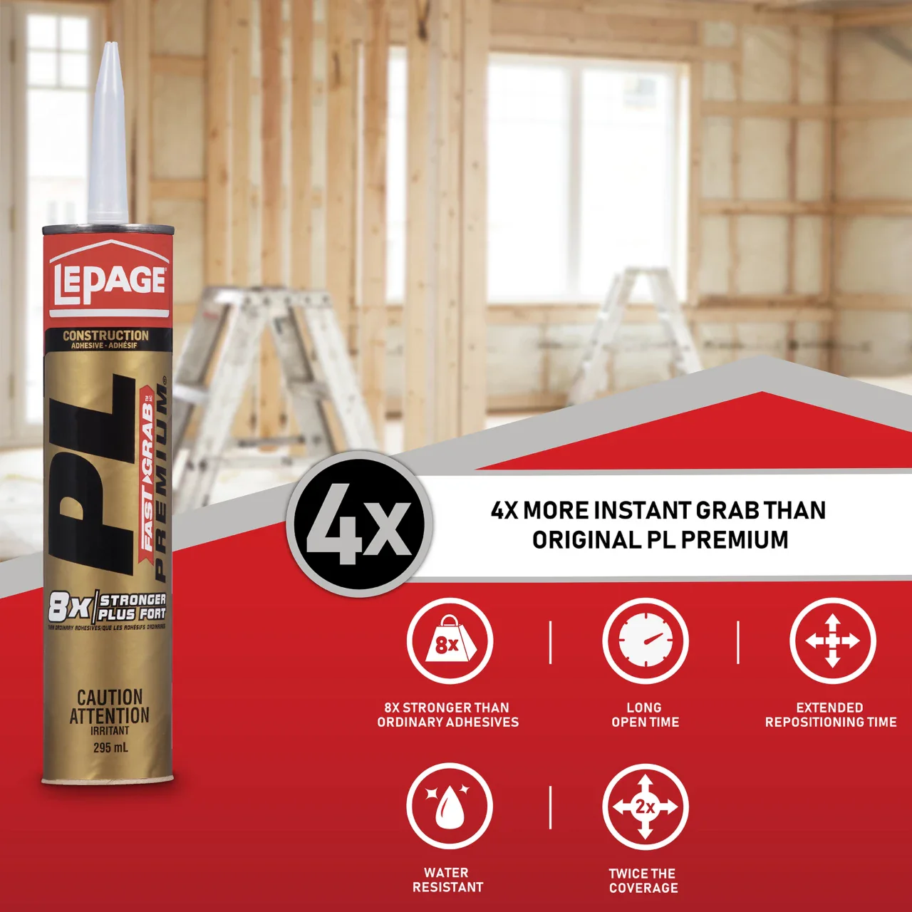 LePage 1417396, PL PREMIUM-POLYURETHANE - FAST GRAB - Image 3