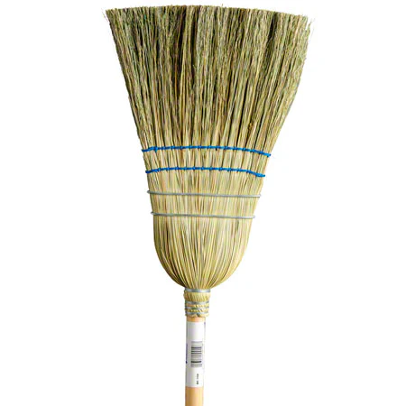 M2 BC-108, CORN BROOM HEAVY DUTY INDOOR / OUTDOOR 2-STRING / 2-WIRE