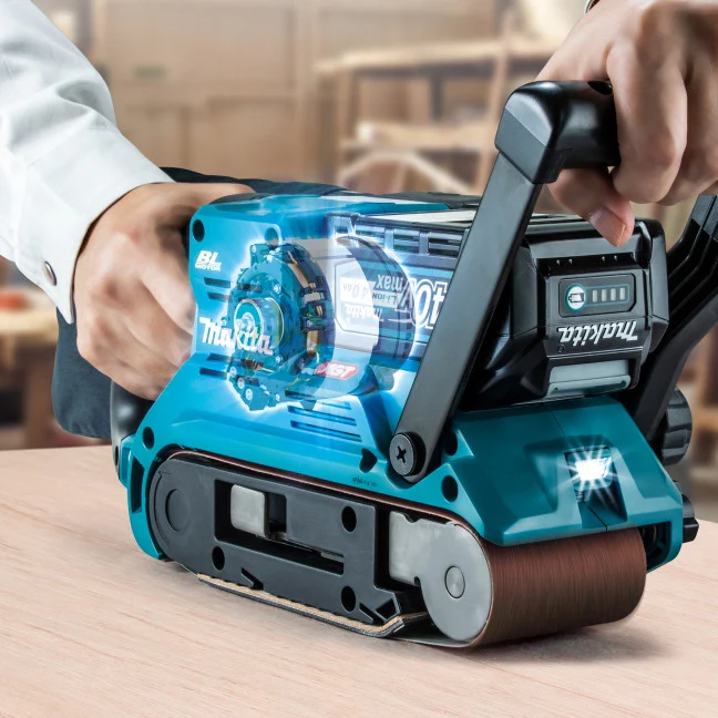 Makita BS001GZ, 40V Max XGT Brushless 3" X 21" Belt Sander (Tool Only) - Image 10