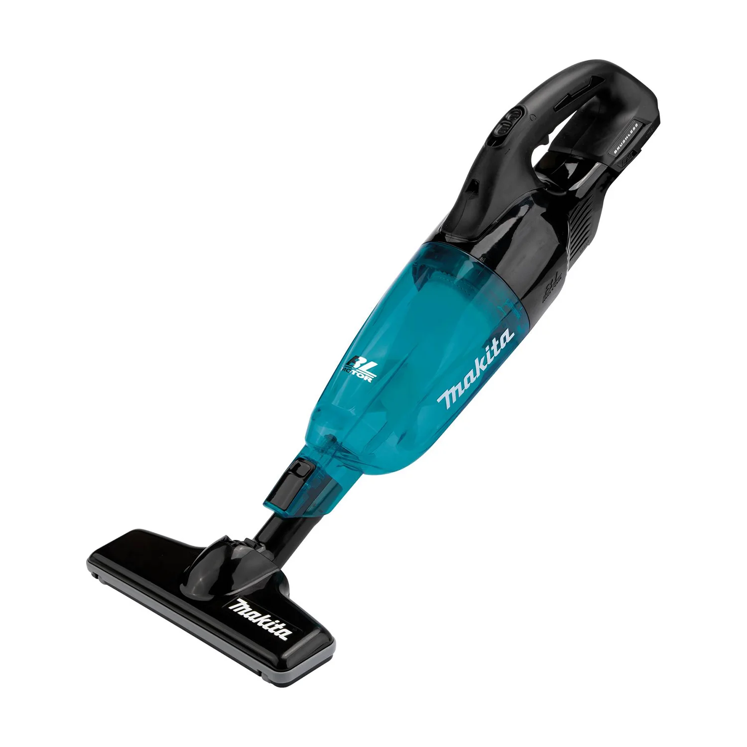 Makita DCL280FZB, 18V LXT Brushless Vacuum Cleaner, Black/Teal (Tool Only) - Image 5