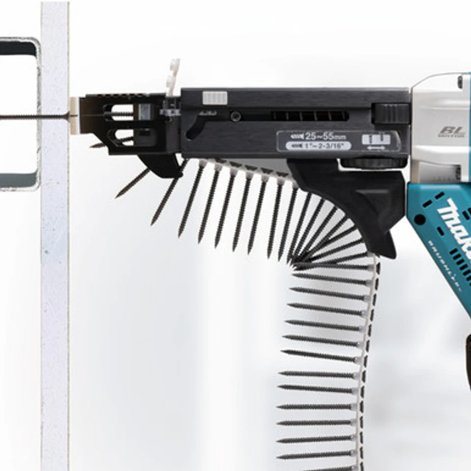 Makita DFR452ZX1, 18V LXT Brushless Cordless 1-5/8" Autofeed Screwdriver w/XPT (Tool Only) - Image 2