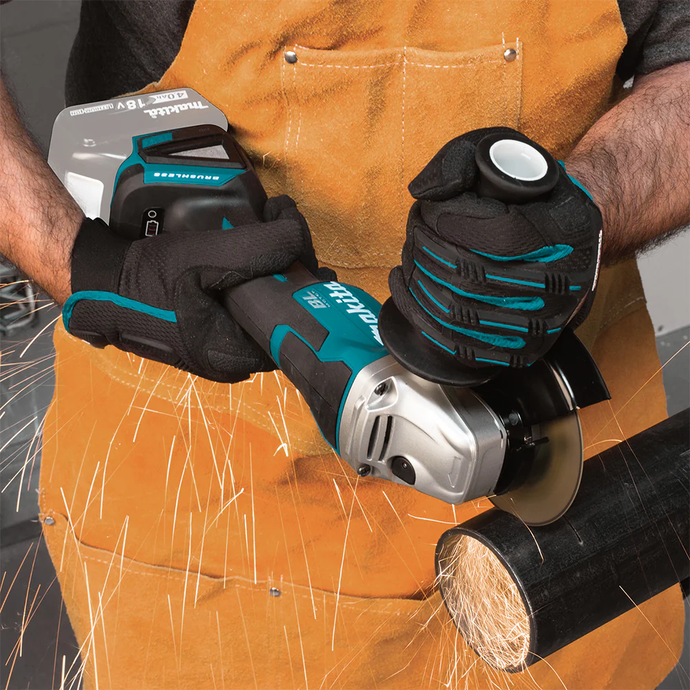 Makita DGA508Z, 18V LXT Brushless 5" Angle Grinder (Tool Only) - Image 2