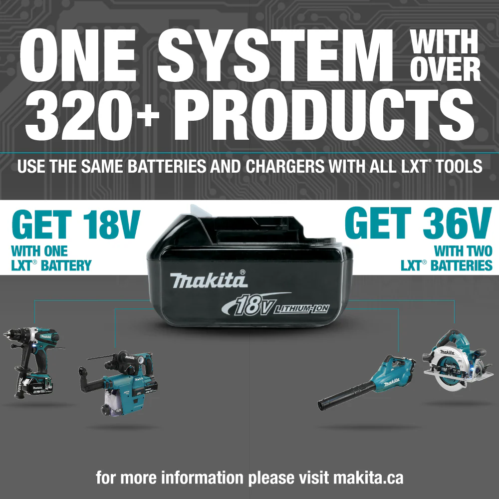 Makita DHP486Z, 18V LXT 1/2" Hammer Drill / Driver (Tool Only) - Image 11