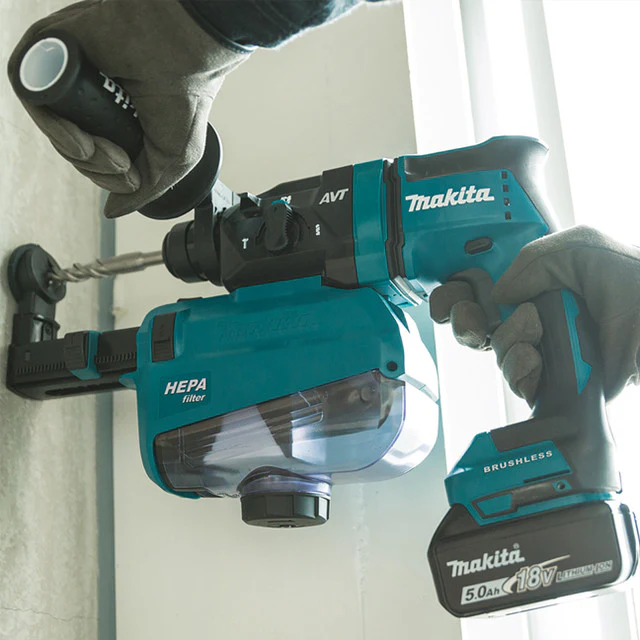 Makita DHR182Z, 18V Brushless AWS 18mm Rotary Hammer Bare Tool - Image 3