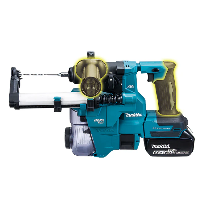 Makita DHR183Z, 18V LXT Brushless 11/16" Rotary Hammer SDS-PLUS (Tool Only) - Image 4