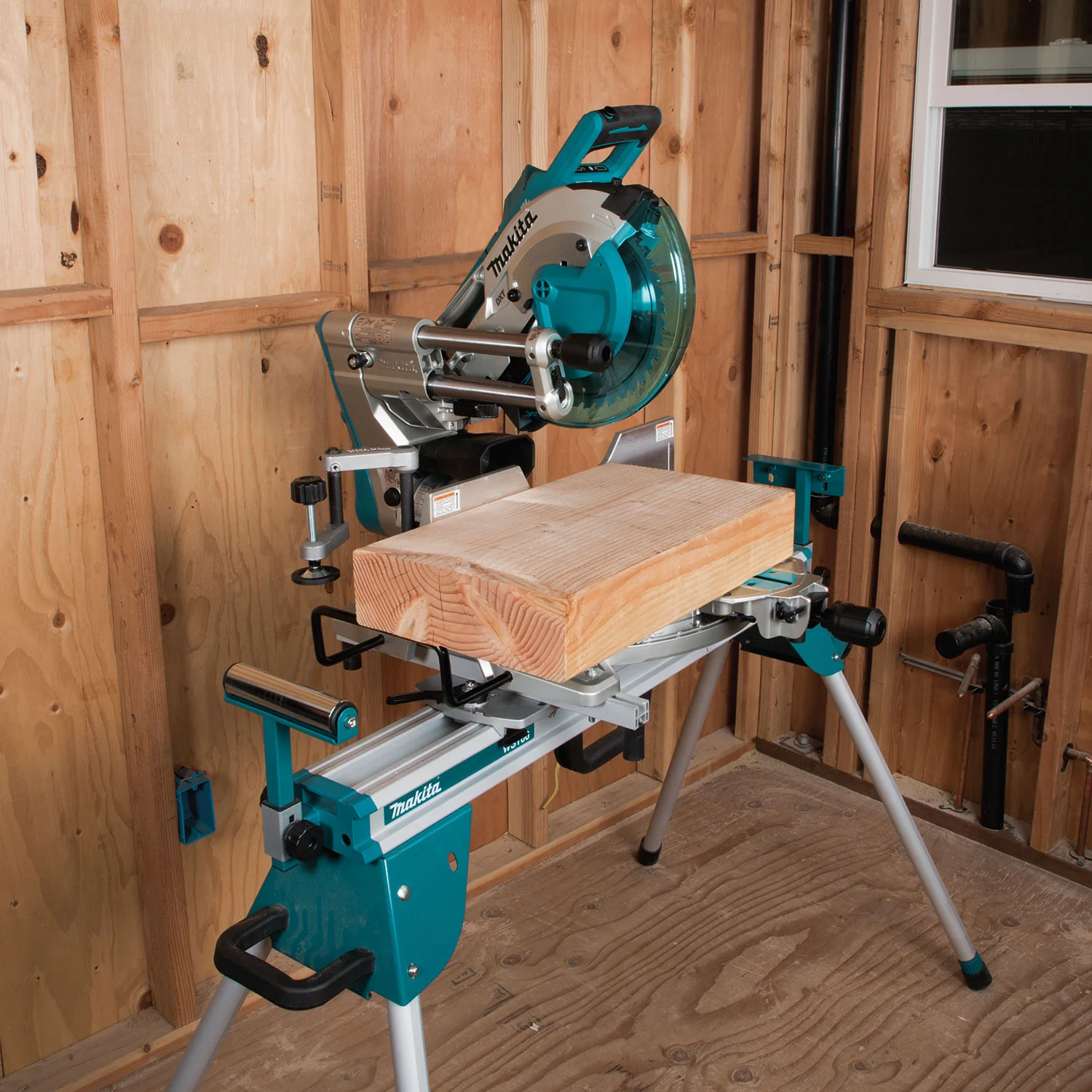 Makita DLS112Z, 18Vx2 LXT Brushless 10" Slide Compound Miter Saw w/Laser (Tool Only) - Image 3