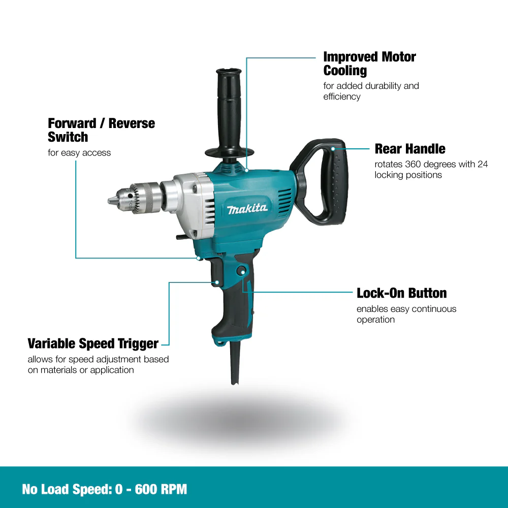 Makita DS4012, 1/2" Drill - Image 2
