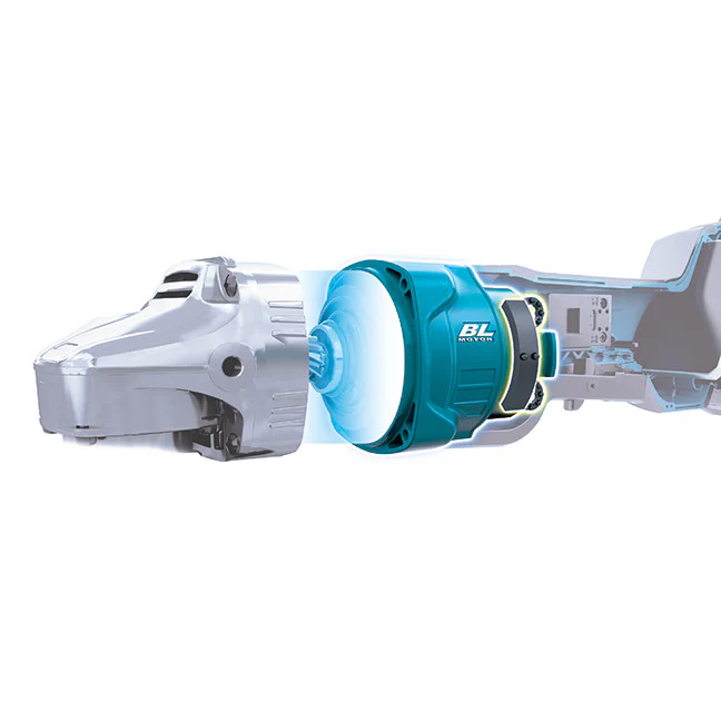 Makita GA050GZ, 40V Max XGT Brushless 5" Angle Grinder W/Paddle Switch (Tool Only) - Image 7