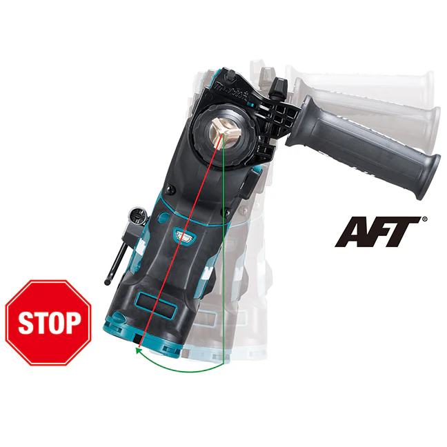 Makita HR001GZ, 40V MAX XGT Li-Ion 1-1/8” Rotary Hammer with Brushless Motor, AWS & AFT - Image 5