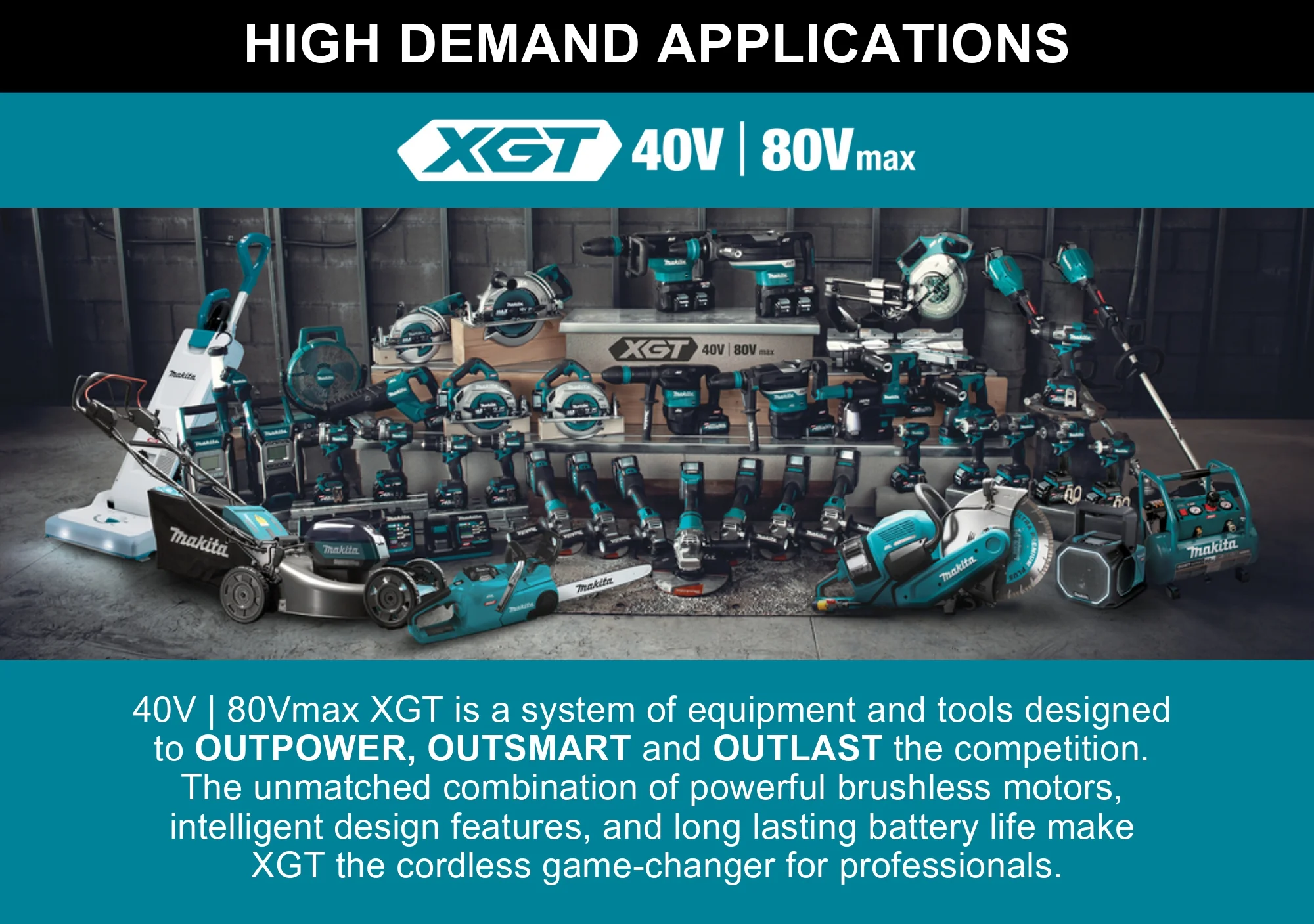 Makita JR002GZ, 40Vmax XGT Brushless Reciprocating Saw (Tool Only) - Image 12