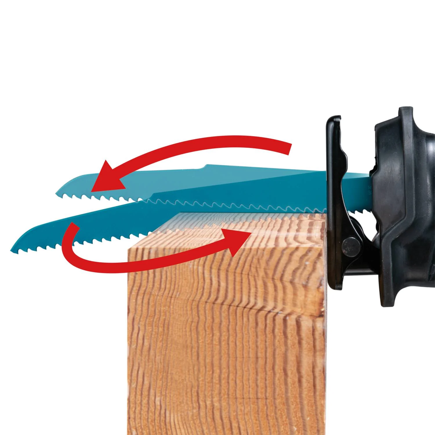 Makita JR002GZ, 40Vmax XGT Brushless Reciprocating Saw (Tool Only) - Image 9