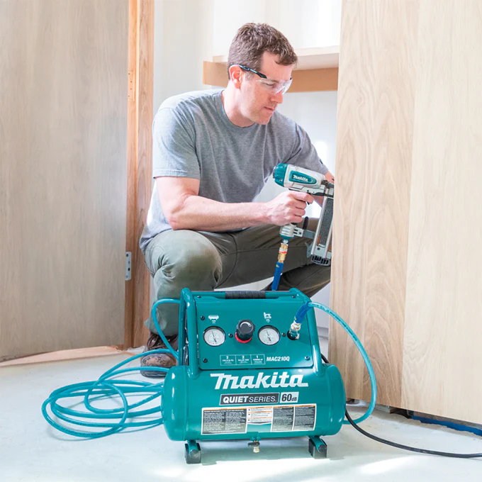 Makita MAC210Q, 1.0HP 2 Gallon Quiet Compressor - Image 2