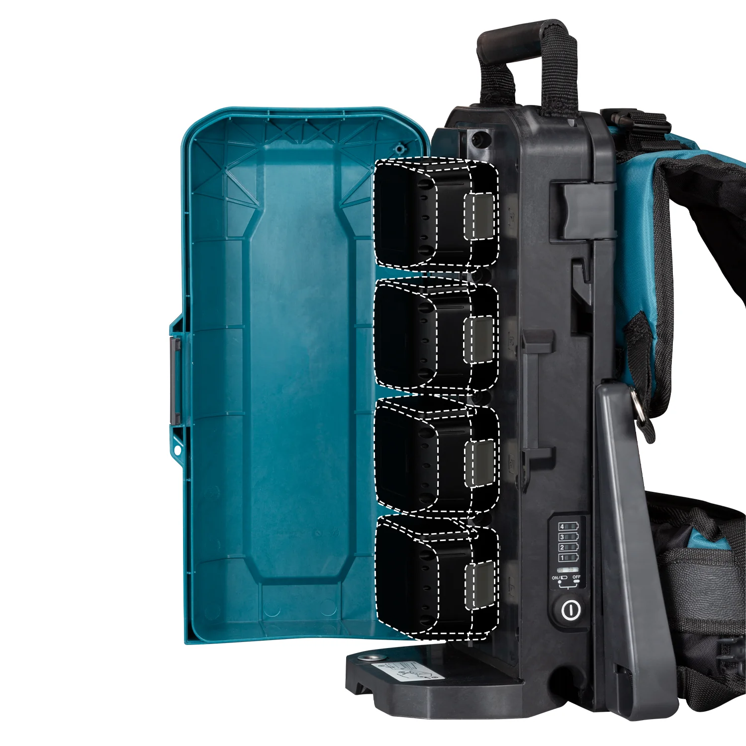 Makita PDC01X2, Li-Ion (5.0 Ah) Portable 4 Port, Power Pack Kit - Image 7