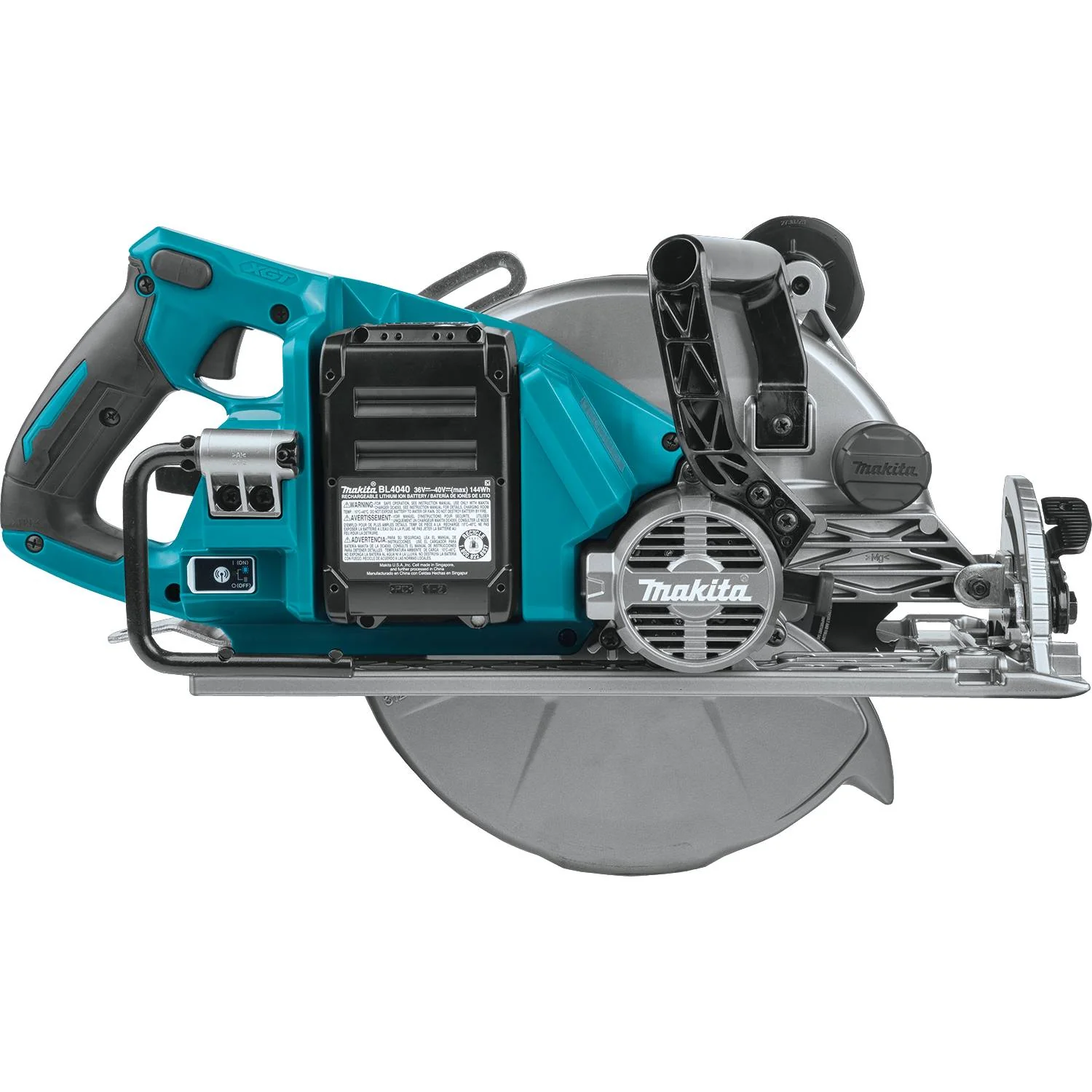 Makita RS002GM101, XGT 40V (4.0 Ah) MAX Li-Ion Brushless 10-1/4" Rear-Handle Circular Saw Kit - Image 6