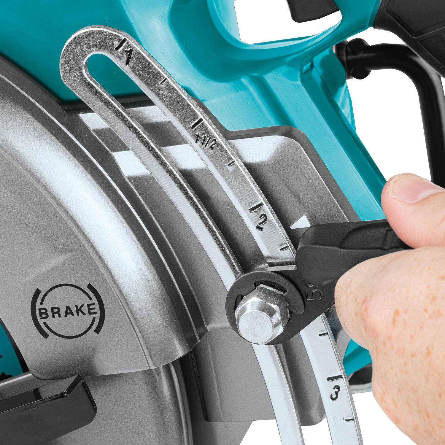 Makita RS002GM101, XGT 40V (4.0 Ah) MAX Li-Ion Brushless 10-1/4" Rear-Handle Circular Saw Kit - Image 7