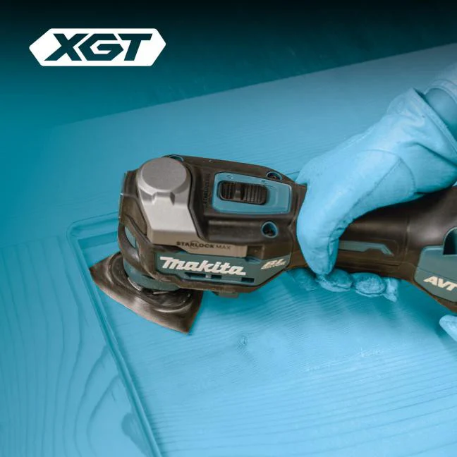 Makita TM001GZ01, 40Vmax XGT Brushless Cordless Multi-Tool w/Starlock, AVT & XPT (Tool Only) - Image 5
